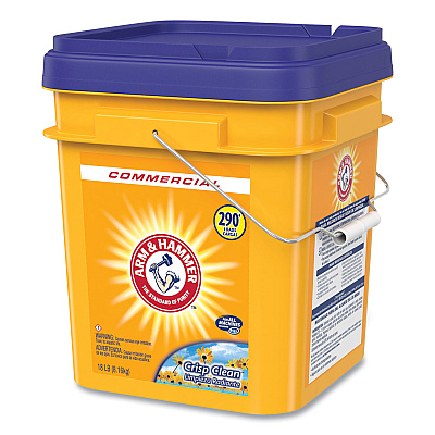 Arm & Hammer Powder Laundry Detergent, Crisp Clean, 18 lb Pail (CDC3320001001)