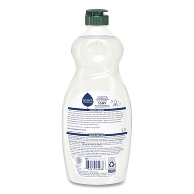 Seventh Generation Natural Dishwashing Liquid, Free and Clear, 19 oz Bottle, 6/Carton (SEV44986CT)