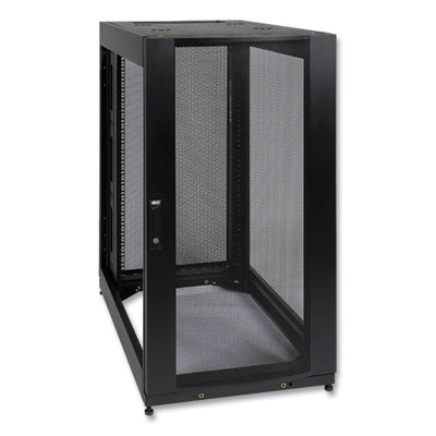 Tripp Lite SmartRack Standard-Depth Server Rack Enclosure Cabinet, 25U, 3,000 lbs Capacity (SR25UB)
