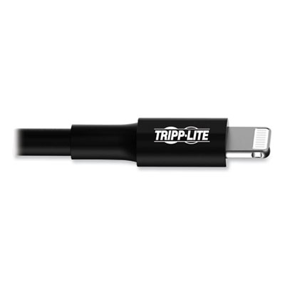 Tripp Lite Apple Lightning to USB Cable, 10 ft, Black (M100010BK)