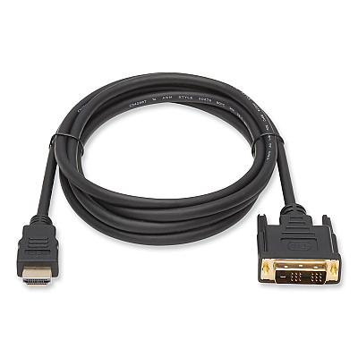 Tripp Lite HDMI to DVI-D Cable, Digital Monitor Adapter Cable (M/M), 6 ft, Black (P566006)