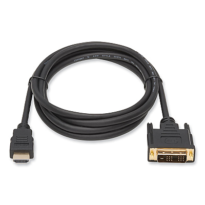 Tripp Lite HDMI to DVI-D Cable, Digital Monitor Adapter Cable (M/M), 10 ft, Black (P566010)