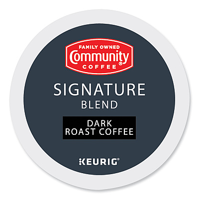 Community Coffee Signature Blend K-Cup, 24/Box (GMT6404CC)