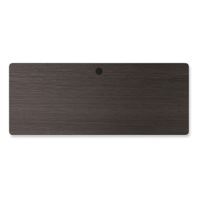 Alera Modern Teacher Series Pedestal Desk, Left-Side Pedestal: Box/Box/File, 60" x 24" x 28.75", Charcoal Woodgrain/Gray (ALEMSD6024CH)