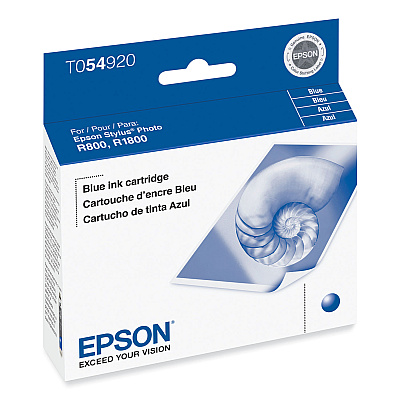 Epson T054920 (54) Ink, 400 Page-Yield, Blue