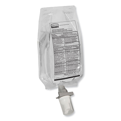 Rubbermaid Commercial AutoFoam Refill With Alcohol Foam Hand Sanitizer, Clear, 1,000 mL, Fragrance-Free, 4/Carton (RCP2080803)