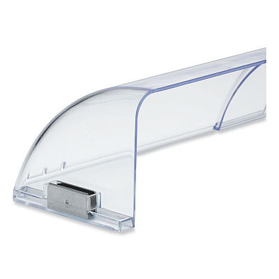 Premium Unbreakable Air Deflector, 3.87 x 9 x 2.75, Clear (DEF50)