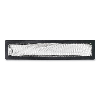 deflecto Register Nets, 4 x 12 x 0.1, Black (DEFRFN124)