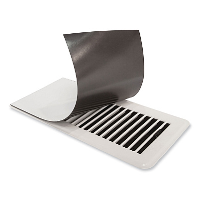 deflecto Magnetic Vent Covers, 12 x 5 x 0.05, White, 3/Pack (DEFMVCX512)