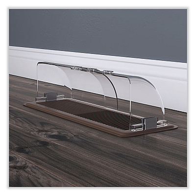 Premium Unbreakable Air Deflector, 3.87 x 9 x 2.75, Clear (DEF50)