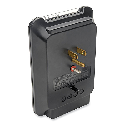 Tripp Lite Protect It! Surge Protector, 3 AC Outlets/2 USB Ports, 540 J, Black (SK30USB)