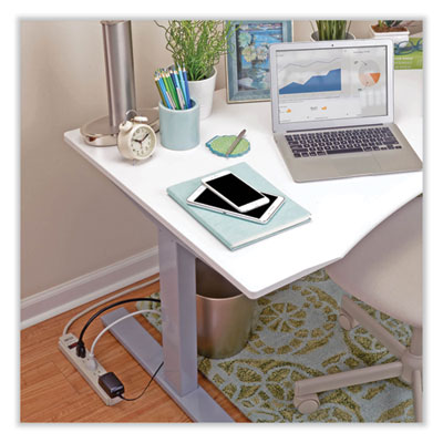 Tripp Lite Protect It! Surge Protector, 6 AC Outlets, 6 ft Cord, 790 J, Gray (TLP606TAA)
