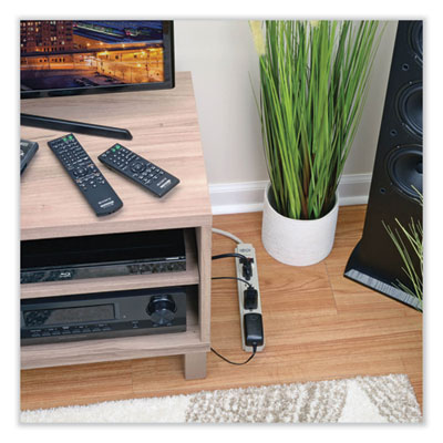Tripp Lite Protect It! Surge Protector, 6 AC Outlets, 6 ft Cord, 790 J, Gray (TLP606TAA)