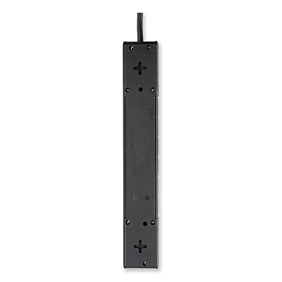 Tripp Lite Protect It! Surge Protector, 6 AC Outlets/2 USB Ports, 8 ft Cord, 1,080 J, Black (TLP608RUSBB)