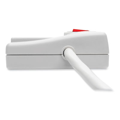 Tripp Lite Protect It! Computer Surge Protector, 8 AC Outlets, 8 ft Cord, 3,150 J, White (TRPTLP808TELTAA)