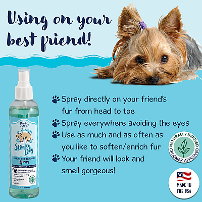 Bobbi Panter Signature Stinky Dog Solution Spray (8oz), 8 Oz Bottle (BP00025)