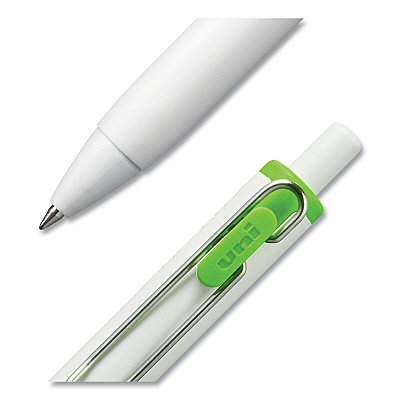 uniball uniONE Gel Pen, Retractable, Medium 0.7 mm, Assorted Fashion Ink Colors, Assorted Barrel Colors, 5/Pack (UBC70381)