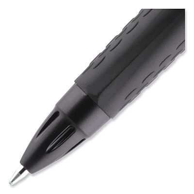 uniball 307 Gel Pen, Retractable, Medium 0.7 mm, Blue Ink, Blue Barrel, 3/Pack (UBC1927593)