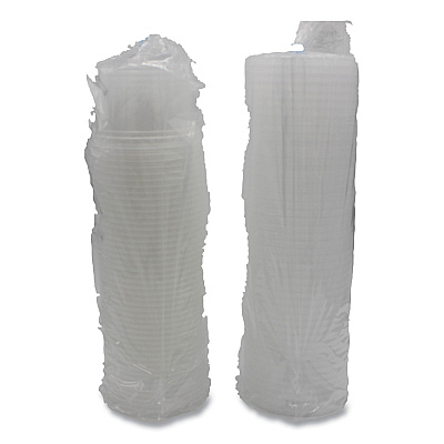 GEN Plastic Deli Containers with Lid, 16 oz, Clear, Plastic, 240/Carton (GENDELI16OZ)