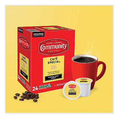 Community Coffee Cafe Special K-Cup, 24/Box (GMT6405CC)