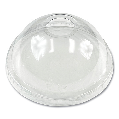 Boardwalk PET Cold Cup Dome Lids, Fits 9 oz to 10 oz PET Cups, Clear, 1,000/Carton (BWKPET910DOME)