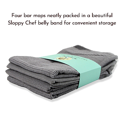 Sc Utility Kitchen Towel 4-pack Assortment 16x19, Case Of 192 (BARMOP-4PK-CS)