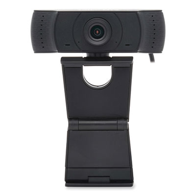 Tripp Lite USB Webcam for Laptops/Desktop PCs w/Microphone, 1920 pixels x 1080 pixels, 2 Mpixels, Black, Ships in 7-10 Business Days (AWC001)