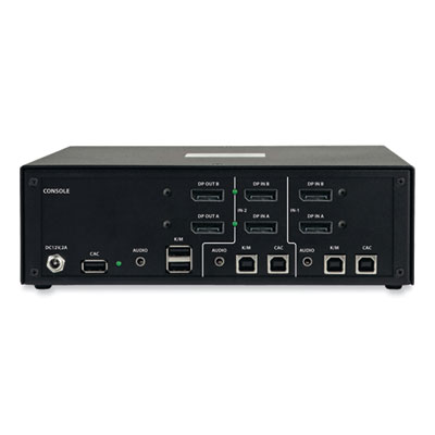 Tripp Lite 2-Port DisplayPort Secure KVM Switch with Common Access Card Port, TAA Compliant, Ships in 7-10 Business Days (B002ADP2AC2)