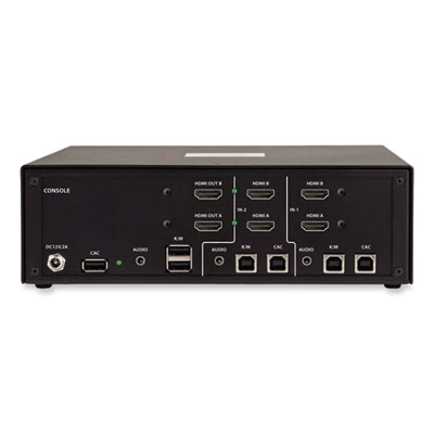Tripp Lite 2-Port HDMI Secure KVM Switch with Common Access Card Port, TAA Compliant, Ships in 7-10 Business Days (B002AUH2AC2)