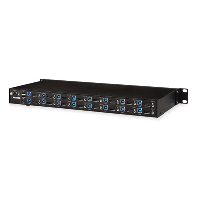 Tripp Lite 16-Port DisplayPort/USB KVM Switch with Audio/Video and USB Peripheral Sharing, TAA Compliant, Ships in 7-10 Business Days (B024DPU16)