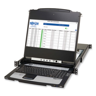 Tripp Lite 8-Port NetDirector DisplayPort KVM Switch Console with 17" LCD, TAA Compliant, Ships in 7-10 Business Days (B030DP0817D)
