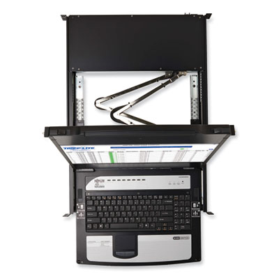 Tripp Lite 8-Port NetDirector DisplayPort KVM Switch Console with 17" LCD, TAA Compliant, Ships in 7-10 Business Days (B030DP0817D)