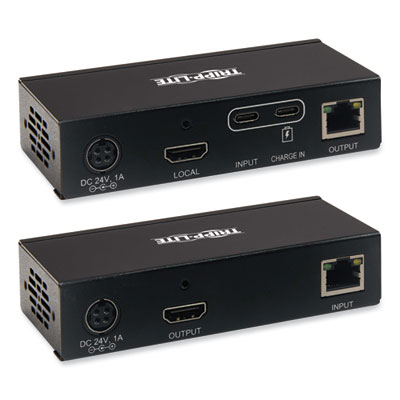 Tripp Lite USB-C to HDMI Over CAT6 Extender Kit with KVM Support, TAA Compliant, Ships in 7-10 Business Days (B127A1A1BCBH)