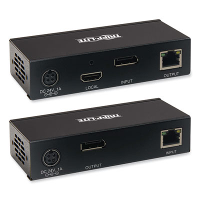 Tripp Lite DisplayPort Over CAT6 Extender Kit, TAA Compliant, Ships in 7-10 Business Days (TRPB127A1A1BDBD)