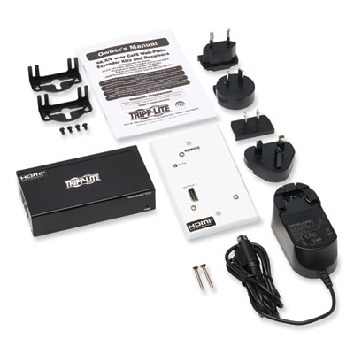 Tripp Lite DisplayPort to HDMI Over CAT6 Extender Kit w/ Box Transmitter/Wall Plate Receiver, TAA Compliant, Ships in 7-10 Business Days (B127A1A1BDFH)
