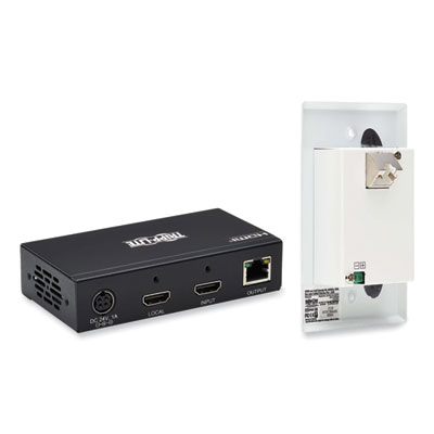 Tripp Lite HDMI Over CAT6 Extender Kit with Box Transmitter/Wall Plate Receiver, TAA Compliant, Ships in 7-10 Business Days (TRPB127A1A1BHFH)