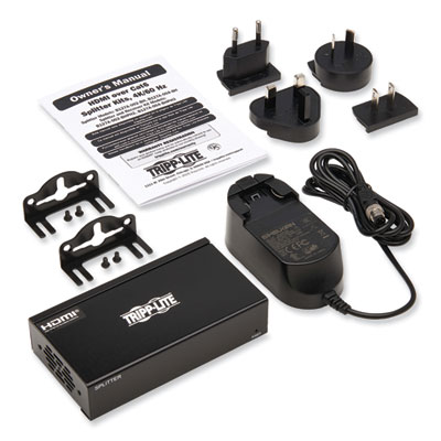 Tripp Lite 2-Port HDMI Over CAT6 Splitter, TAA Compliant, Ships in 7-10 Business Days (TRPB127A002BH)