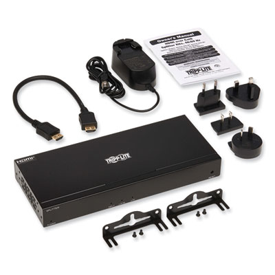 Tripp Lite 4-Port HDMI Over CAT6 Splitter, TAA Compliant, Ships in 7-10 Business Days (B127A004BH)