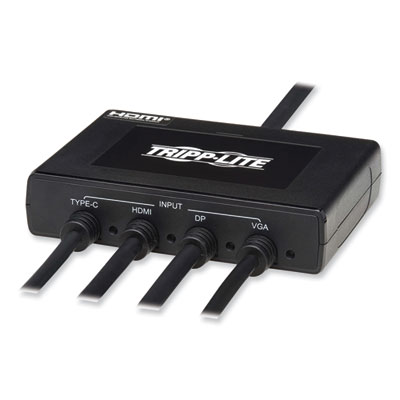 Tripp Lite 4-Port Presentation Adapter, TAA Compliant, Ships in 7-10 Business Days (B3214X1HDVC)