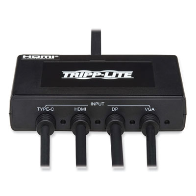 Tripp Lite 4-Port Presentation Adapter, TAA Compliant, Ships in 7-10 Business Days (B3214X1HDVC)