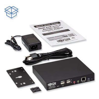 Tripp Lite KVM Over IP Remote-User Console Station, TAA Compliant, Ships in 7-10 Business Days (B064000STN)