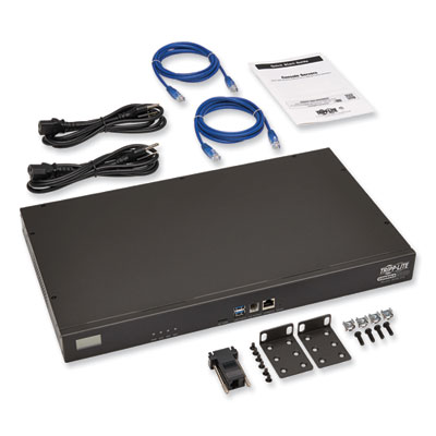Tripp Lite 16-Port Console Server, 16 GB Flash Memory, 1U Rack, TAA Compliant, Ships in 7-10 Business Days (B098016)