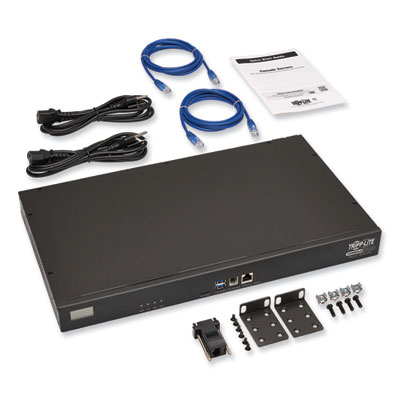 Tripp Lite 48-Port Console Server, 16 GB Flash Memory, 1U Rack, TAA Compliant, Ships in 7-10 Business Days (B098048)