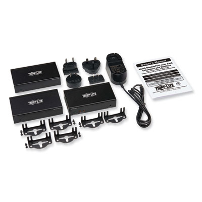 Tripp Lite 2-Port DisplayPort to HDMI Over CAT6 Splitter/Extender Kit, TAA Compliant, Ships in 7-10 Business Days (B127002D2H)