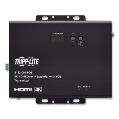 Tripp Lite HDMI Over IP Extender Transmitter, Ships in 7-10 Business Days (B162001POE)