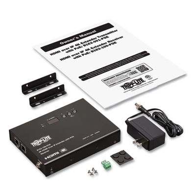 Tripp Lite HDMI Over IP Extender Receiver, Ships in 7-10 Business Days (B162100POE)