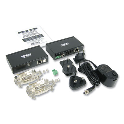 Tripp Lite 4-Port Industrial USB Over CAT6 Extender, 150 ft Range, TAA Compliant, Ships in 7-10 Business Days (B203104IND)