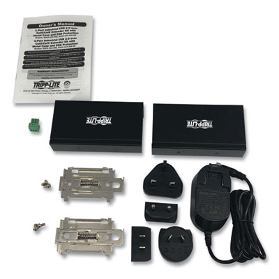 Tripp Lite 4-Port Industrial USB Over CAT6 Extender, 330 ft Range, TAA Compliant, Ships in 7-10 Business Days (TRPB203104INDER)