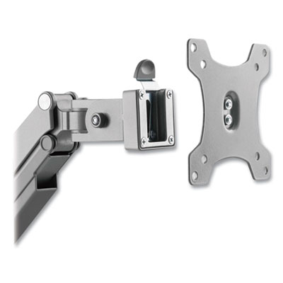 Tripp Lite Display Monitor/TV Desk Mount w/Flex Arm Clamp For 34" Monitors, -90/+90 Rotation/Tilt, Silver, Ships in 7-10 Business Days (DDR1732SAL)