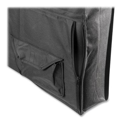 Tripp Lite Weatherproof Outdoor TV Cover for Flat-Panel TVs/Monitors, for 80"TVs, 41.2x5.3x72.6, Polyester, BK, Ships in 7-10 Bus Days (DM80COVER)